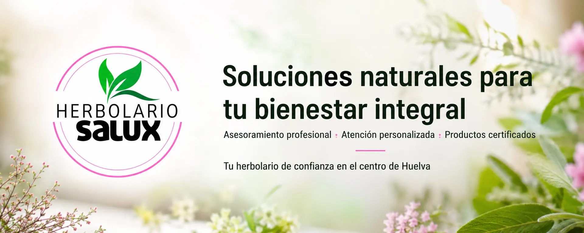 Herbolario Salux, soluciones naturales para tu bienestar integral