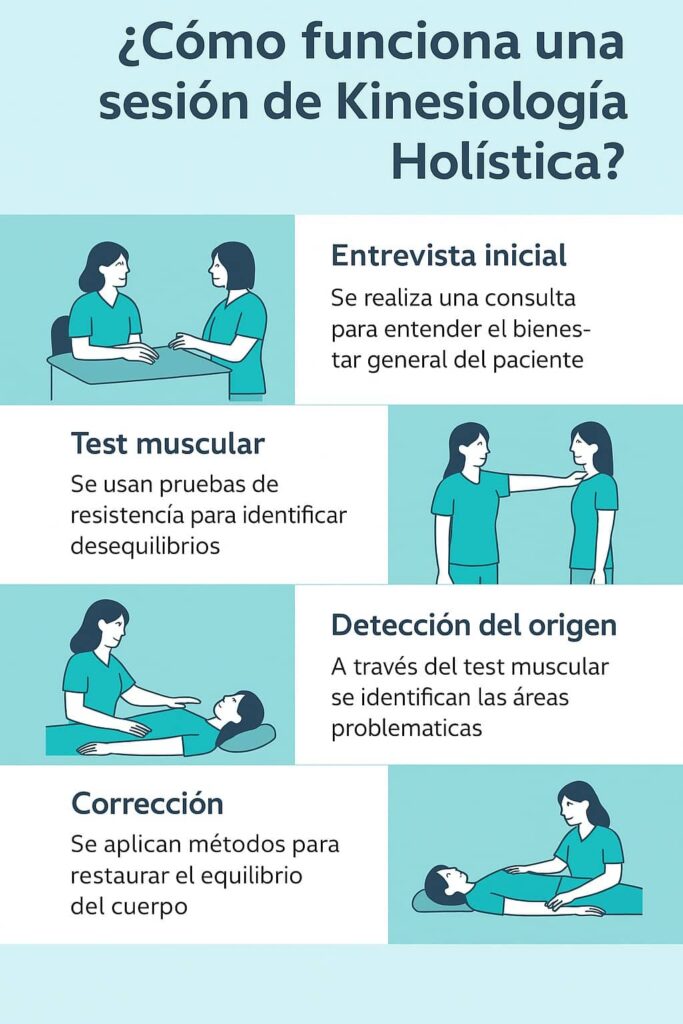 cómo es una sesión de kinesiología holística