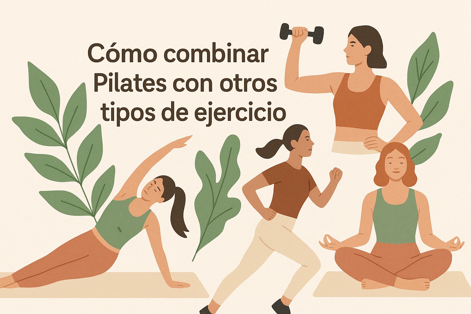 Cómo combinar pilates con otros ejercicios