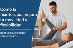 Cómo la fisioterapia mejora la movilidad y la flexibilidad