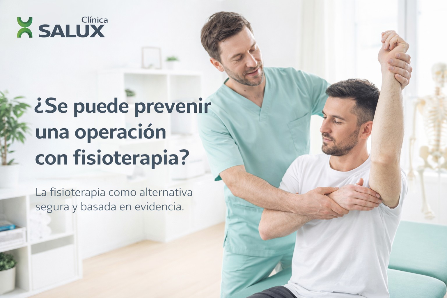 Prevenir una operación con fisioterapia