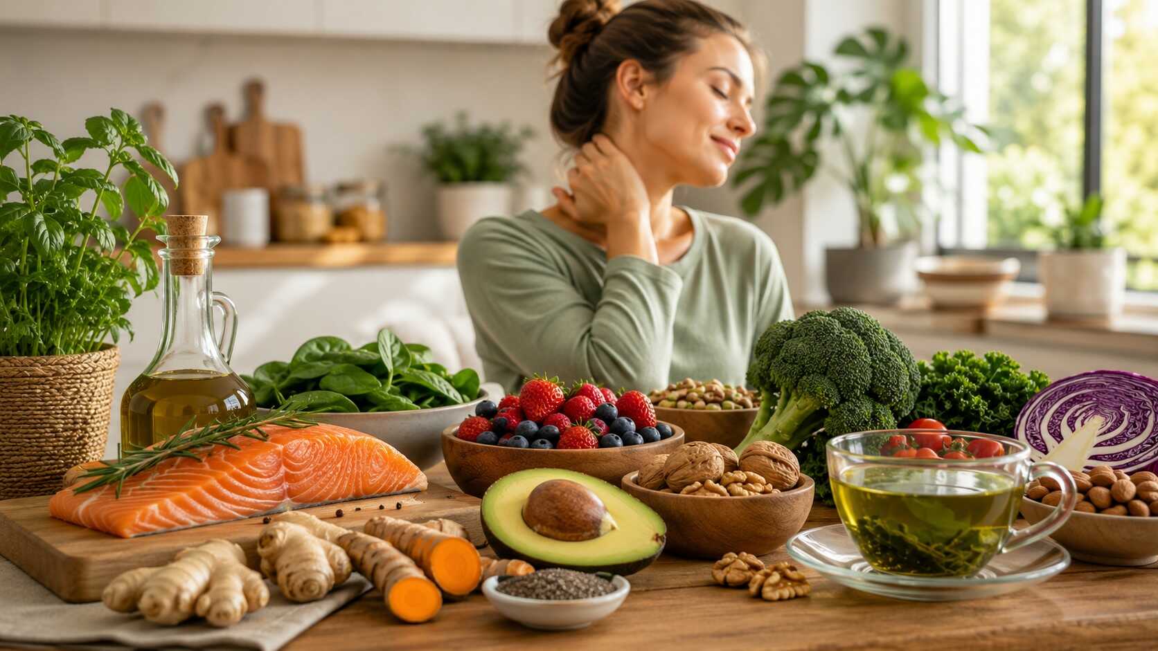Dieta antiinflamatoria para el dolor cervical